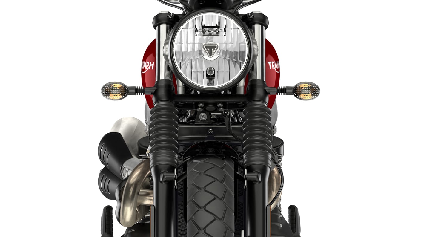 Moto triumph top scrambler 900